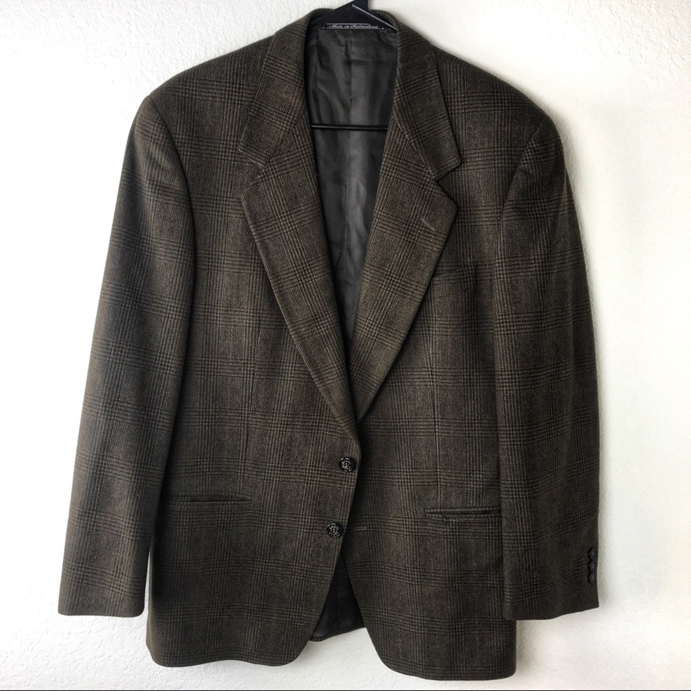 Vintage Gucci Men’s Blazer Suite Brown size 48